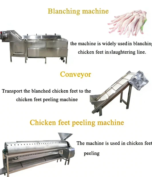 Chicken Feet Peeling Machine Chicken Feet Peeling Machine