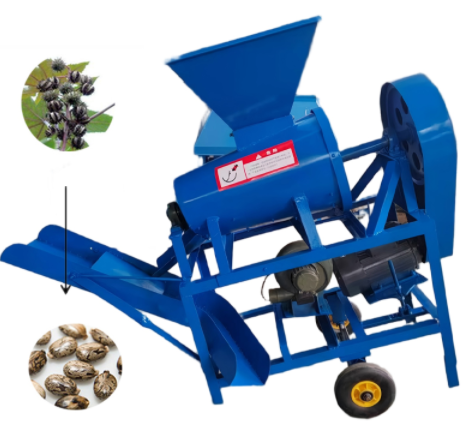 castor bean shelling machine castor bean shelling machine